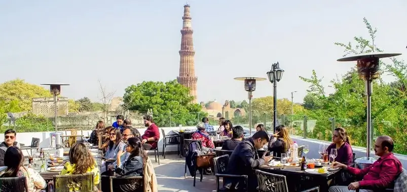 Best Rooftop Restaurants in Delhi with Monument Views