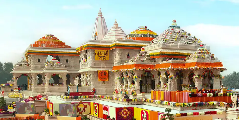Golden Triangle with Ayodhya Ram Mandir and Agra Taj Mahal Private Tour