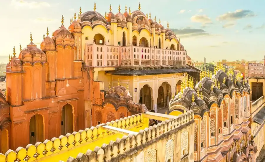 Private Helicopter Tour Taj Mahal Agra India with Golden Triangle