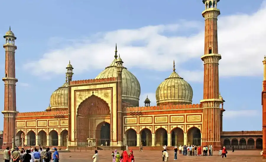 Accessible Golden Triangle India Tour for Elderly with Golf Cart Taj Mahal