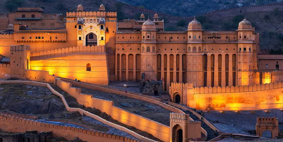 India Architectural Heritage Tour Golden Triangle with Stepwell Villages