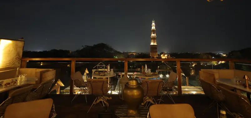 Dramz Delhi: Dining with a Qutub Minar View