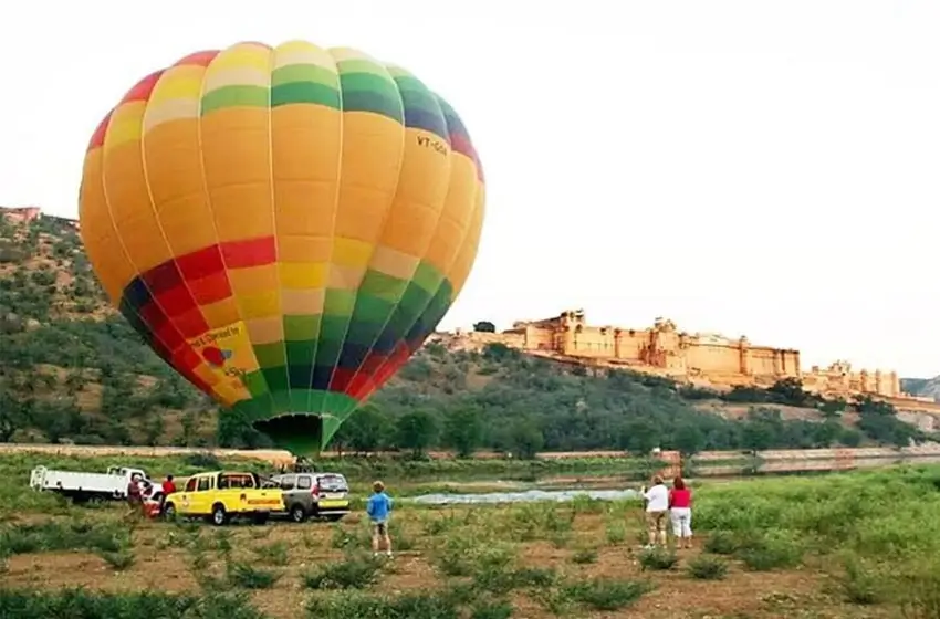Hot Air Ballon Safari Experience In Jaipur