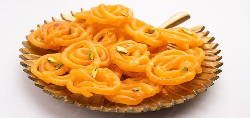 6. Jalebi – Agra's Favourite Sweet Breakfast and Evening Snack