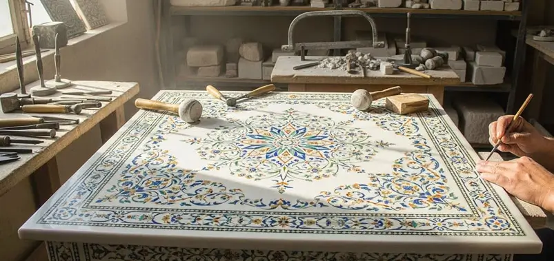 6. Experience a Private Marble Inlay Workshop