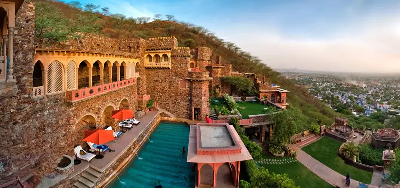 Best Photography Spots Inside Neemrana Fort Palace