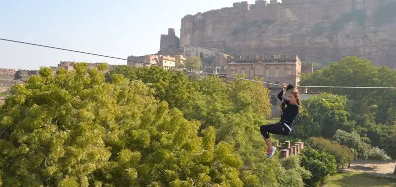 Neemrana Flying Fox: Rajasthan's Most Famous Zipline Experience