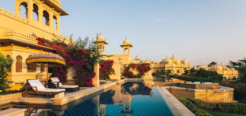 rajasthan luxury palace resort pool